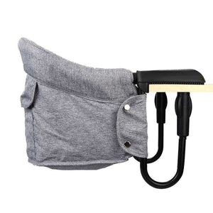 Portable Baby Dinning Foldable Safety Hook-on Chair Harness