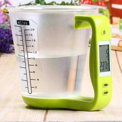 Aesthetic Multifunctional Digital Temperature Liquid Measuring Scale Cups