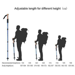 Ultralight Walking Stick Anti Shock Telescopic Canes for Elderly