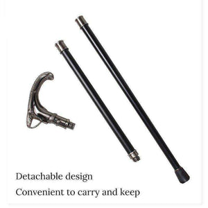 Fashion Decorative Snake-Head Luxury Walking Cane For Men