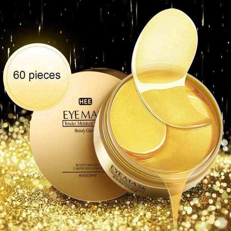 60pcs Gold/Seaweed Collagen Eye Mask Gel