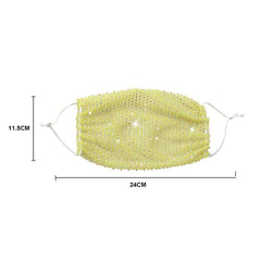 New Diamond Face Mask Adult Reusable Face Nose Mouth Covering