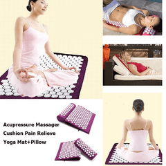 Acupressure Massage Back Body Pain Spike Yoga Mat