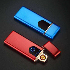 Aesthetic Electric Windproof Electronic Ultra-thin USB Cigarette Lighter