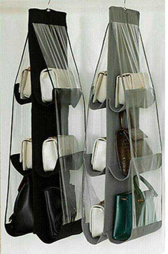 3 Layers 6 Pocket Foldable Hanging Bag