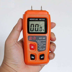 Two Pins Wood Moisture Meter Hygrometer Timber Damp Detector