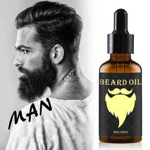 100% Natural Accelerate Men Facial Hair & Beard Growth Essential Oil