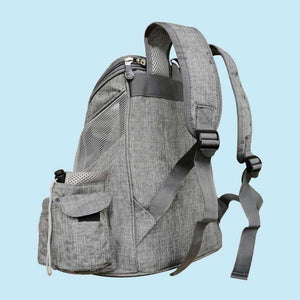 Portable Mesh Dog Bag Backpack