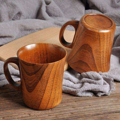Natural Jujube Wooden Cup Handmade Wooden Coffee Beer Mugs