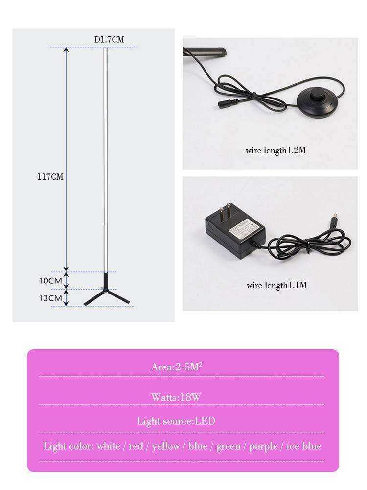 Symphony Colorful Dimming Room Decoration Floor Lamp
