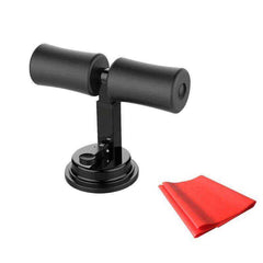 New Fitness Sit Up Bar Floor Assistant Stand Padded Ankle Support