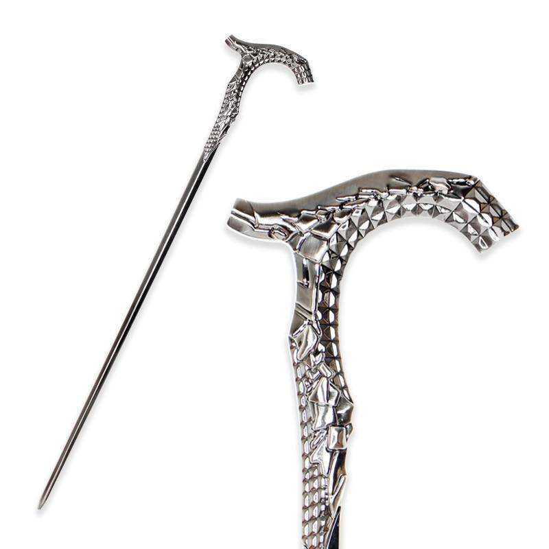 Luxury Aluminum Alloy Walking Stick Vintage Canes