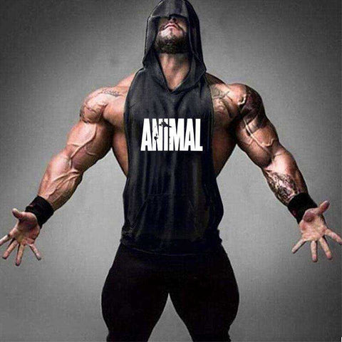 Image of Men Animal brand clothing Bodybuilding Fitness Tank Top Stringer