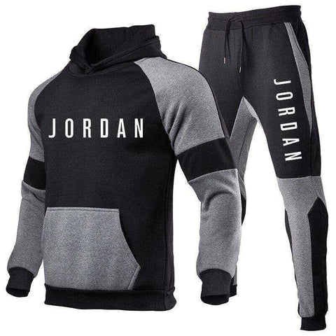 Image of High Quality Tracksuit Men Hooded Sweatshirt+Pants Pullover Sets