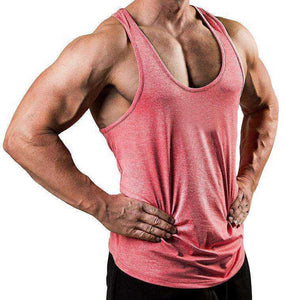 Men's Plus Size Gym Clothing Muscle Sleeveless Tank Tops Shirt