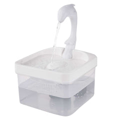 New 2L Swan Neck Pet Cat Dog Automatic Drinker Water Fountain