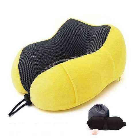 Image of Soft U Shaped Memory Foam Neck Pillows