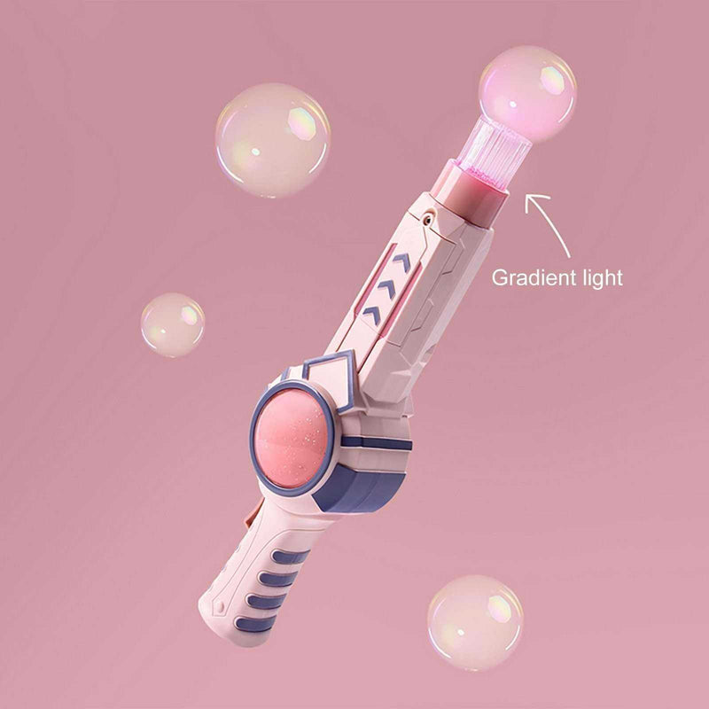 Elastic Electric Smoke  Bubble Blower Children Toys