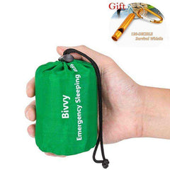 Outdoor Thermal Waterproof Mylar Emergency Blanket Sleeping Bag