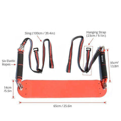 Pull Up Bar Assist Training Fitness Band Hanging Belt For Chin Up Bar