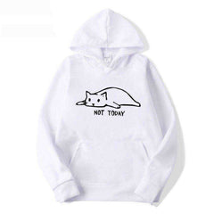 Not Today Lazy Cat Sweater Hoodies