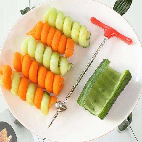 Image of 1pc Manual Vegetables Spiral Knife Slicer