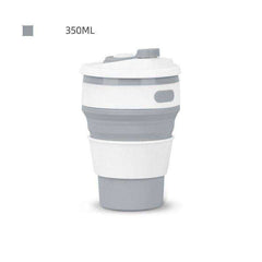 Travel Collapsible Silicone Folding BPA FREE Food Grade Drinking Water Tea Coffee Mugs