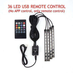 LED Car Foot  Interior Decorative Lights