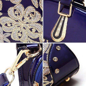 Glitter Sequin Flower Aesthetic Handbags