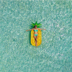 Inflatable Pineapple Swimming Pool Float Raft for Adults and Kids