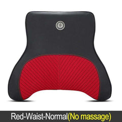 Car Massage Neck Headrest Seat Back Support Pillow