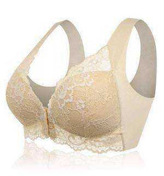 Aesthetic Extra Elastic Breathable Front Closure Lingerie Lace Bra