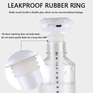 USB Portable Air Humidifier Diamond Bottle Aroma Diffuser Mist Maker