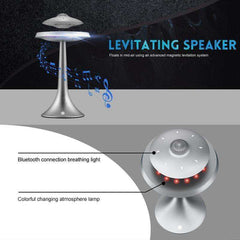Magnetic Levitating led table lamp with UFO speaker