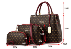 Women's Luxury Leather Shoulder Handbag