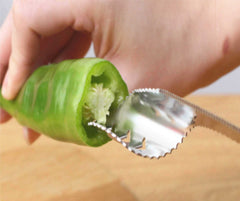High Quality Stainless Steel Cut Pepper Core Remover