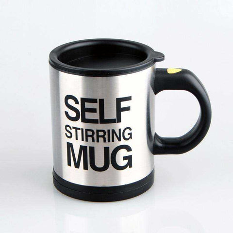 Image of 400ml Automatic Self Stirring Mug Stainless Steel Thermal Double Insulated Smart Cup