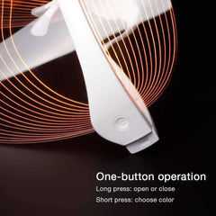 Aesthetic 3 Colors LED Light Therapy Face Mask Photon Instrument