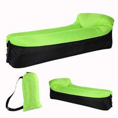 Adult Beach Lounge Chair Fast Folding Waterproof Inflatable Air Bed