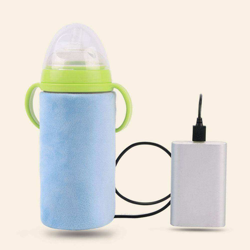 Portable USB Baby Milk Heater Travel Bottle Insulated Bag Storage Cover