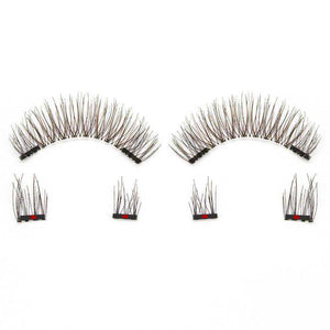 4 Pieces Comfortable Magnetic Natural False Eyelashes