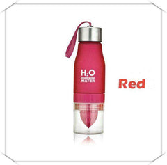 New 650ml H2O Lemon Juice Infuser Water Bottle