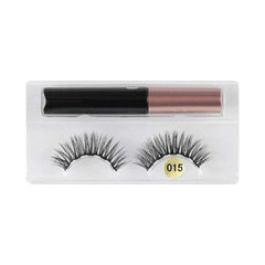 Magnetic Liquid Eyeliner 1 Pair Magnetic Eyelashes Makeup Tool Kit