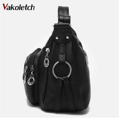 Crossbody Soft Leather Shoulder Bag