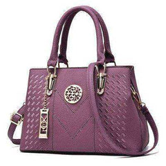 Embroidery Messenger Women Leather Handbags