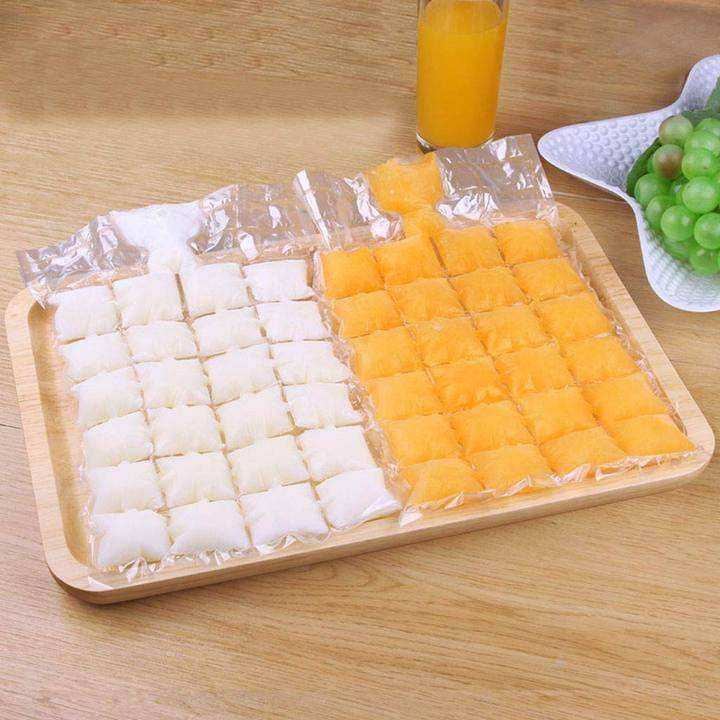 Portable Self Seal Ice Cube Maker Mold (10pcs)