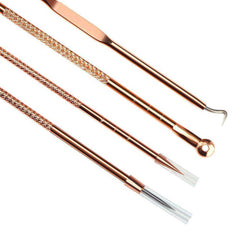 4pcs/set Blackhead Acne Pimple Extractor Vacuum