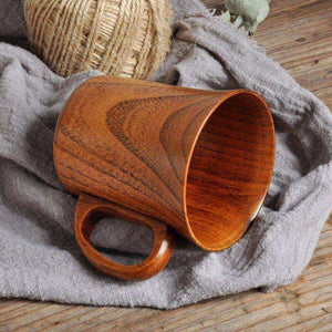 Natural Jujube Wooden Cup Handmade Wooden Coffee Beer Mugs