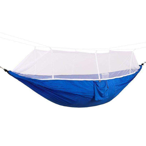 Image of Portable Outdoor Camping Hammock with Mosquito Net