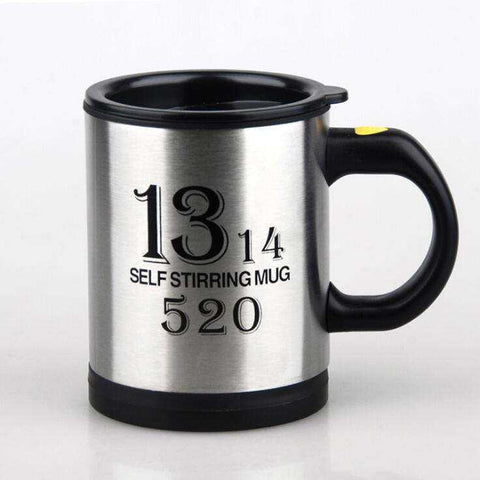 Image of 400ml Automatic Self Stirring Mug Stainless Steel Thermal Double Insulated Smart Cup